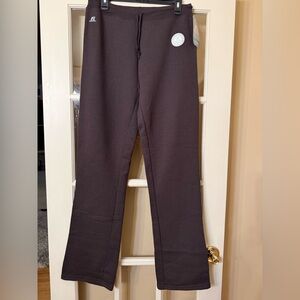 NWT Unisex-Russell Athletic Dark Brown Sweatpants size 12/32 inseam